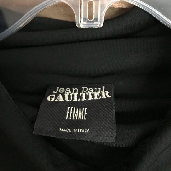 Vintage Jean Paul Gaultier Black “Zippers” Dress - Picture 6 of 8